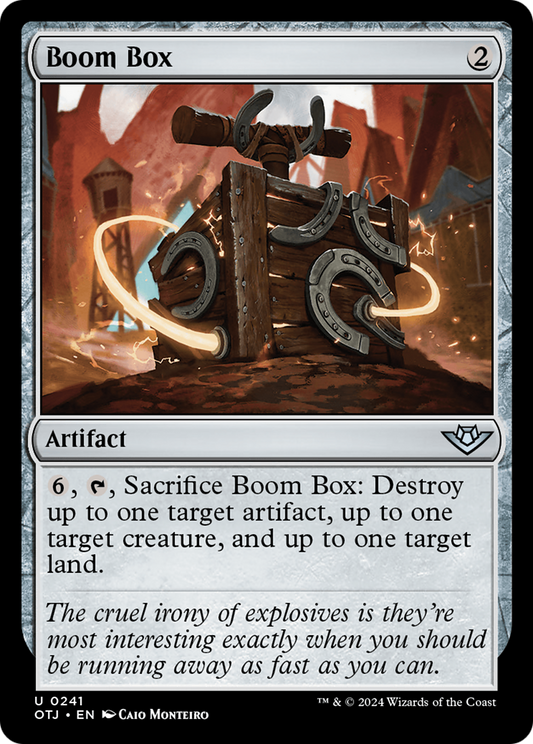 Boom Box (OTJ-241) - [Outlaws of Thunder Junction] Foil
