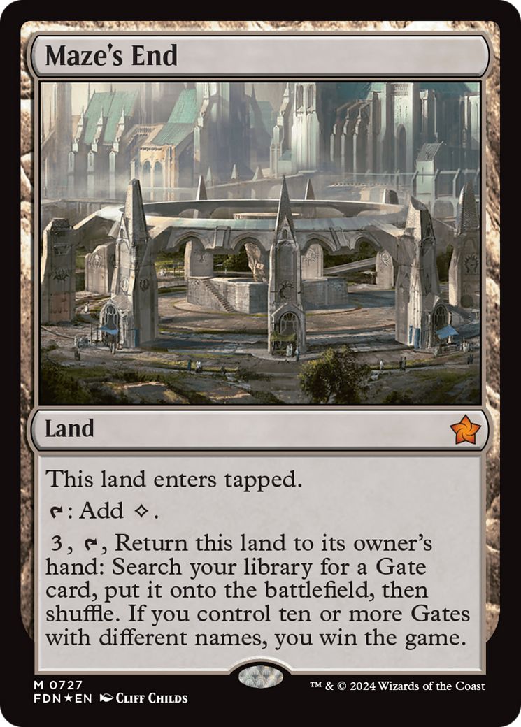 Maze's End (FDN-727) - [Foundations] Foil