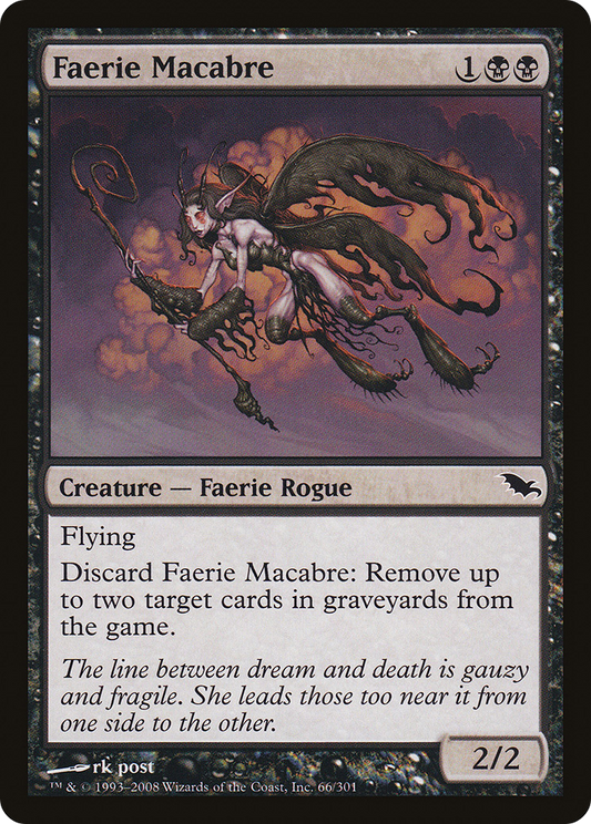 Faerie Macabre (SHM-066) - [Shadowmoor]