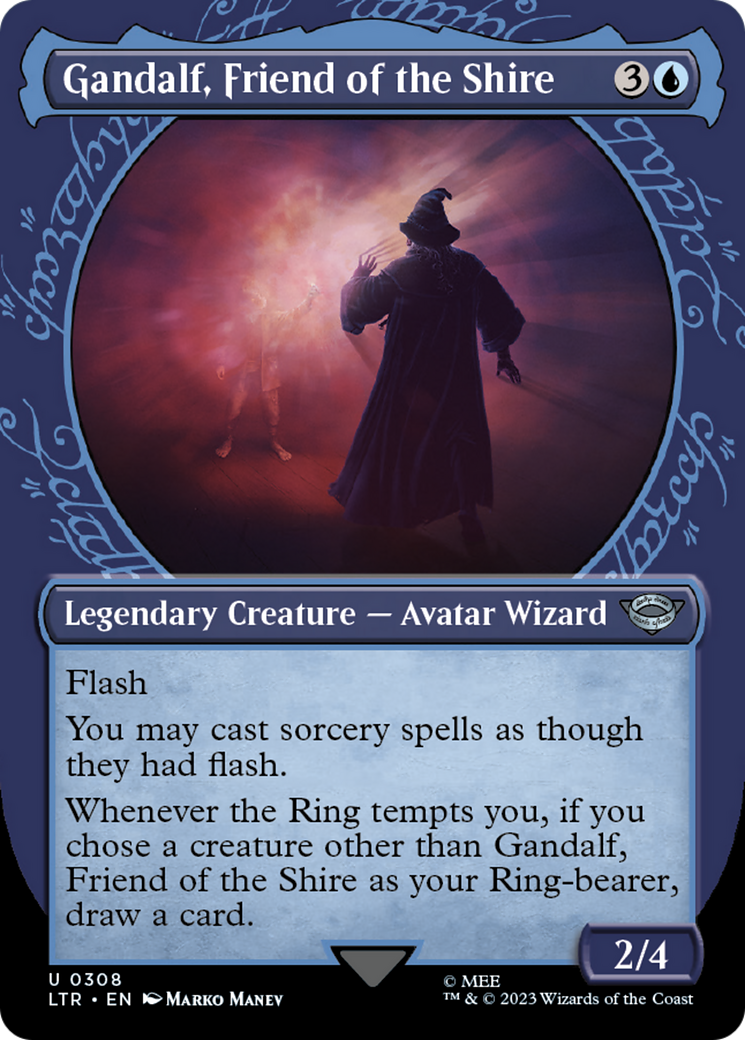 Gandalf, Friend of the Shire (LTR-308) - [The Lord of the Rings: Tales of Middle-earth]: (Showcase) (Borderless)