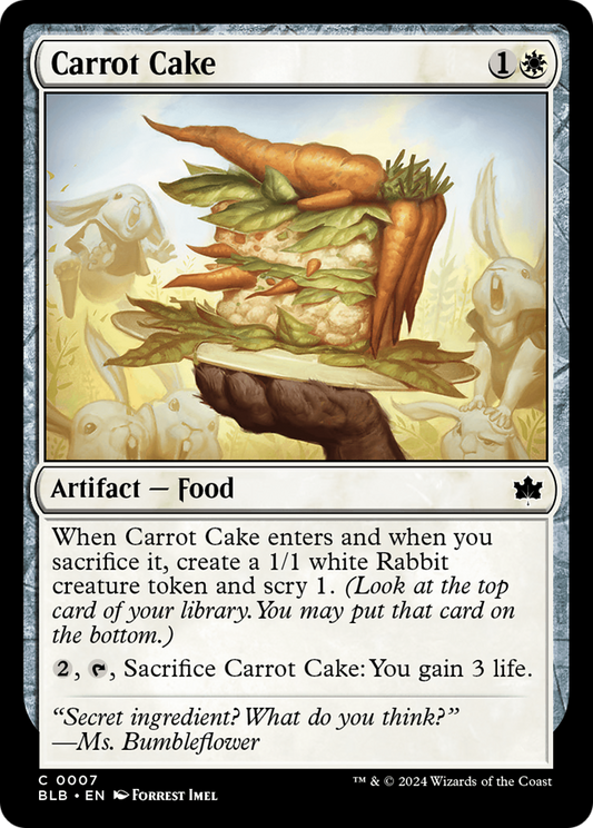 Carrot Cake (BLB-007) - [Bloomburrow] Foil