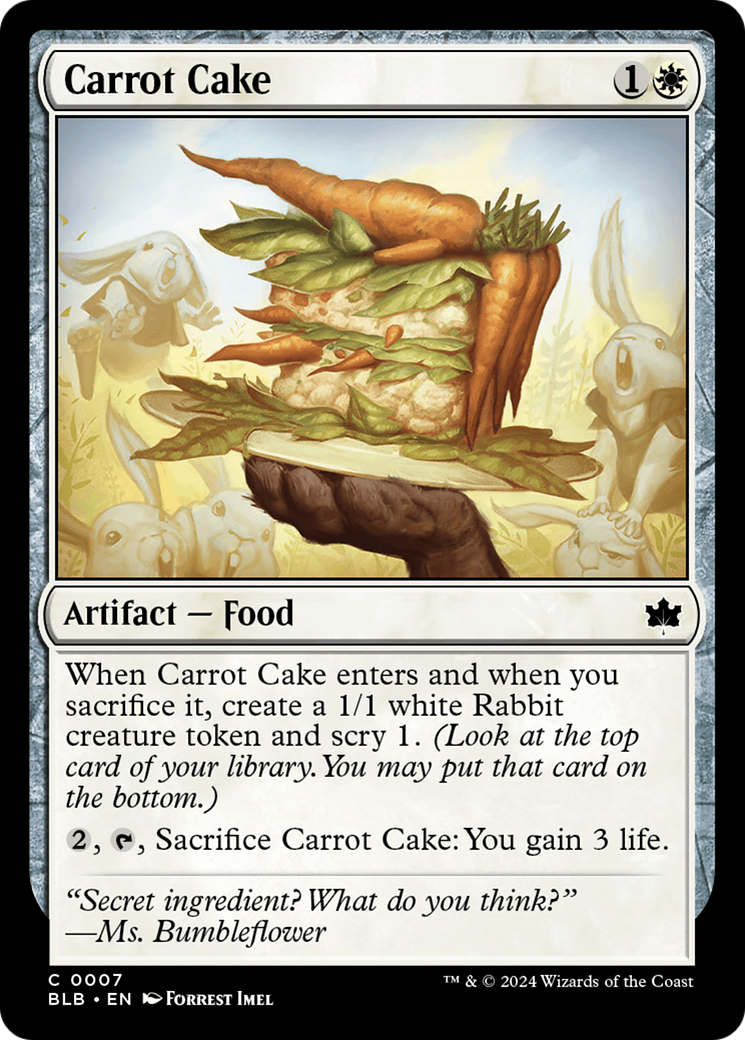 Carrot Cake (BLB-007) - [Bloomburrow]
