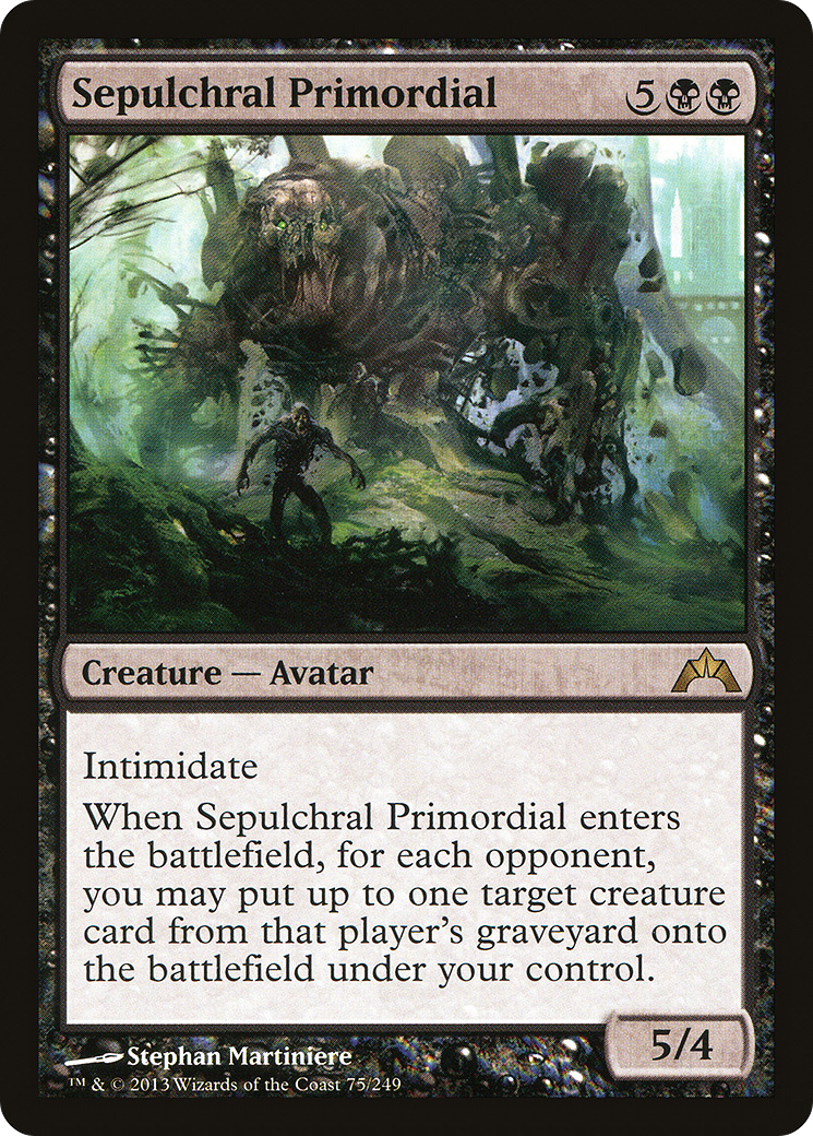 Sepulchral Primordial (GTC-075) - [Gatecrash]