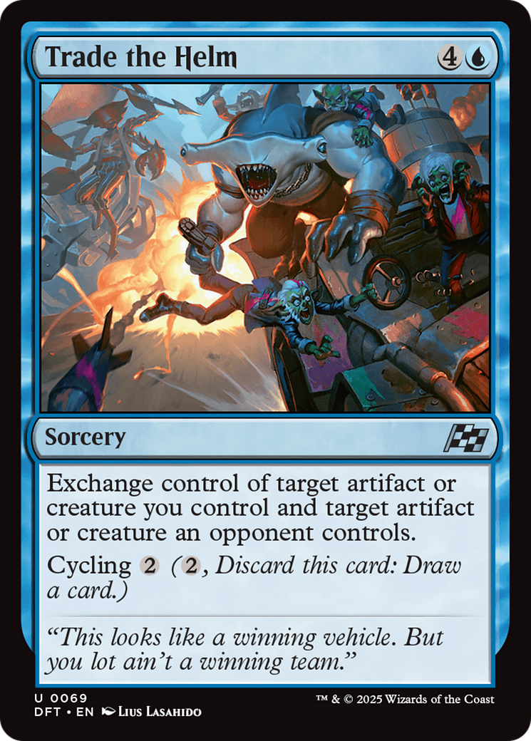 Trade the Helm (DFT-069) - [Aetherdrift] Foil