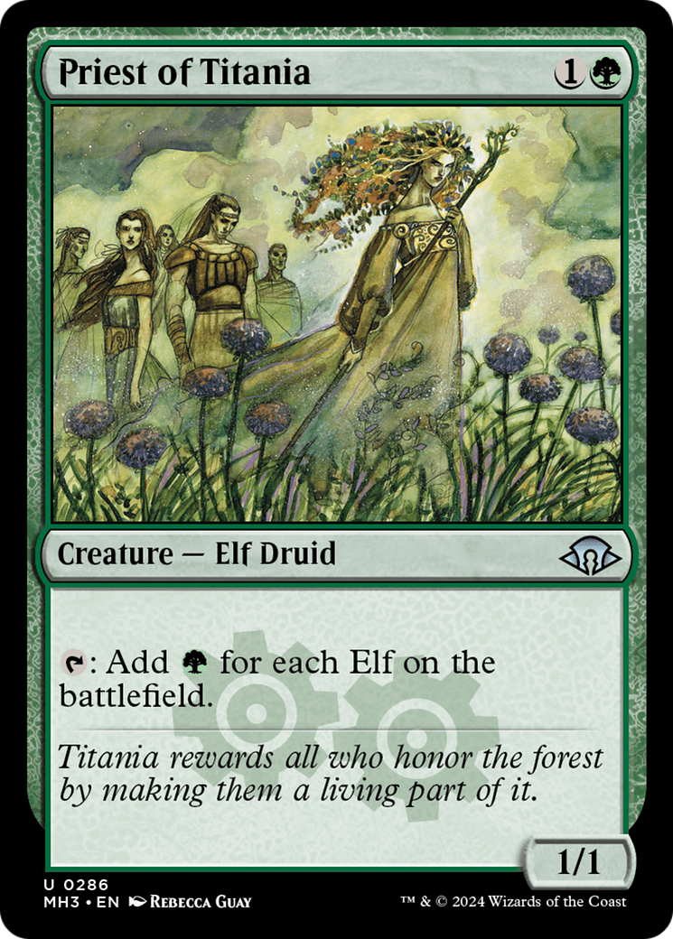 Prêtre de Titania (MH3-286) - [Modern Horizons 3] Foil