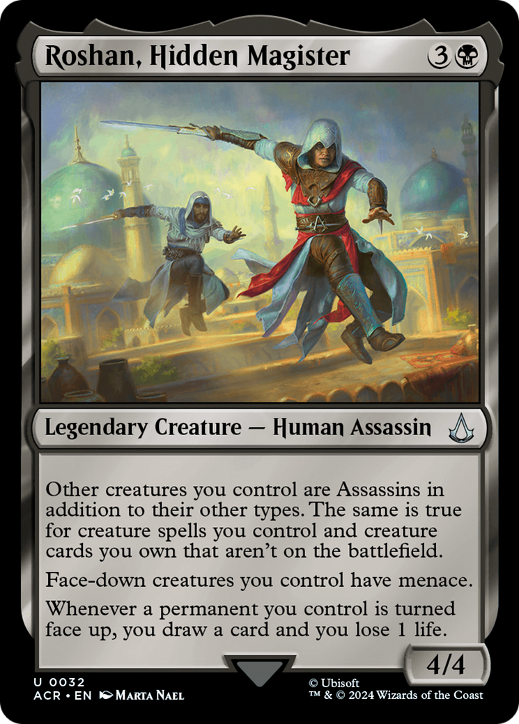 Roshan, Hidden Magister (ACR-032) - [Assassin's Creed] Foil