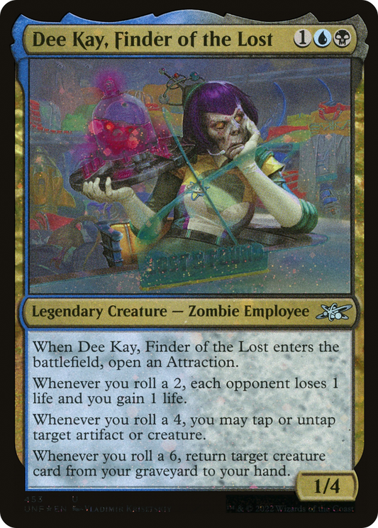 Dee Kay, Finder of the Lost (UNF-453) - [Unfinity] Foil