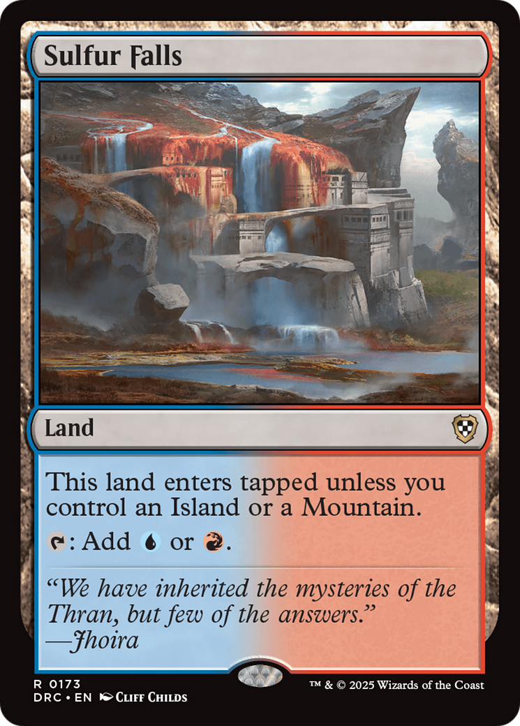Sulfur Falls (DRC-173) - [Commander: Aetherdrift]