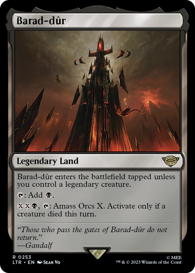 Barad-dûr (LTR-253) - [The Lord of the Rings: Tales of Middle-earth] Foil
