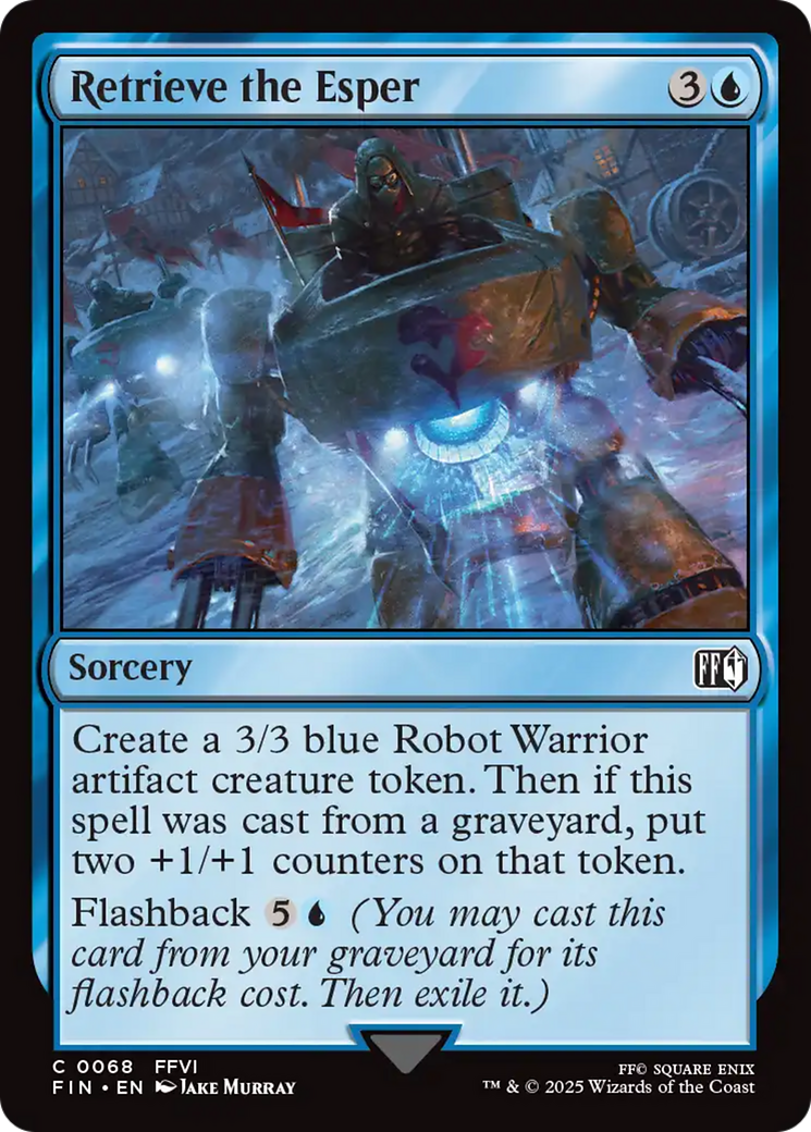 Retrieve the Esper (FIN-068) - [FINAL FANTASY]