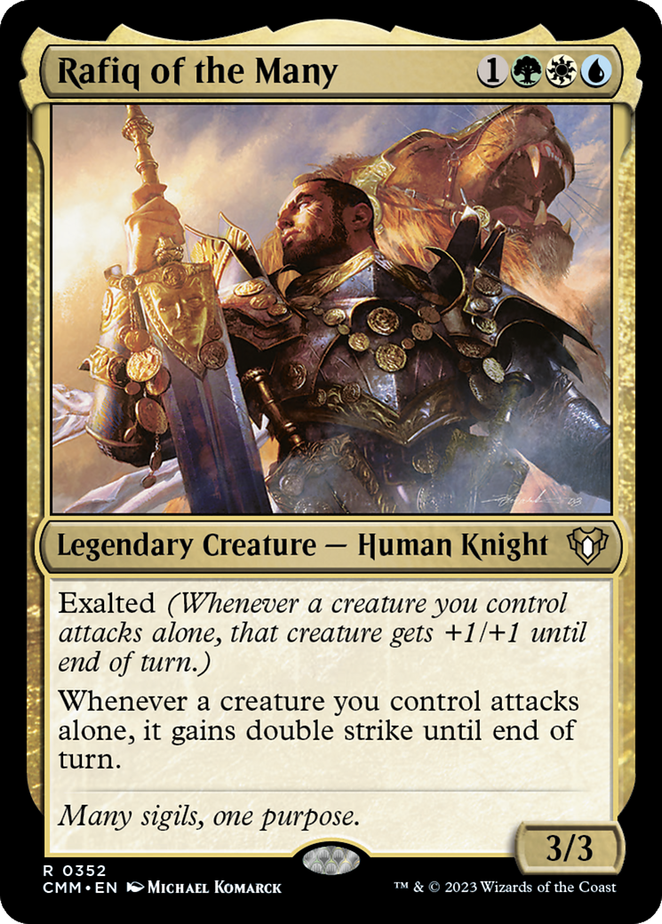 Rafiq of the Many (CMM-352) - [Commander Masters]