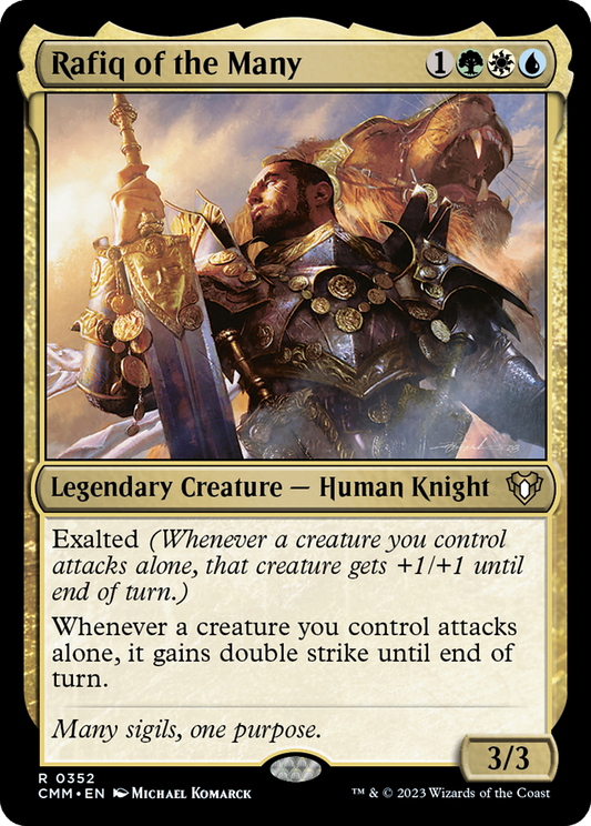 Rafiq of the Many (CMM-352) - [Commander Masters]