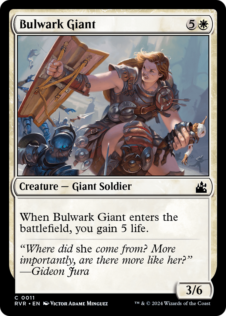Bulwark Giant (RVR-011) - [Ravnica Remastered] Foil