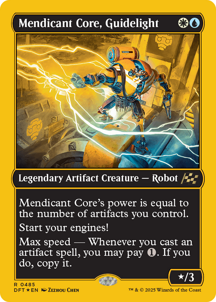 Mendicant Core, Guidelight (DFT-485) - [Aetherdrift] Foil