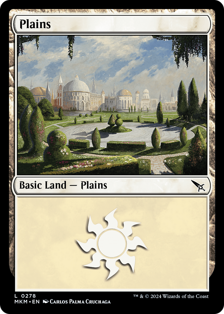 Plains (MKM-278) - [Murders at Karlov Manor] Foil