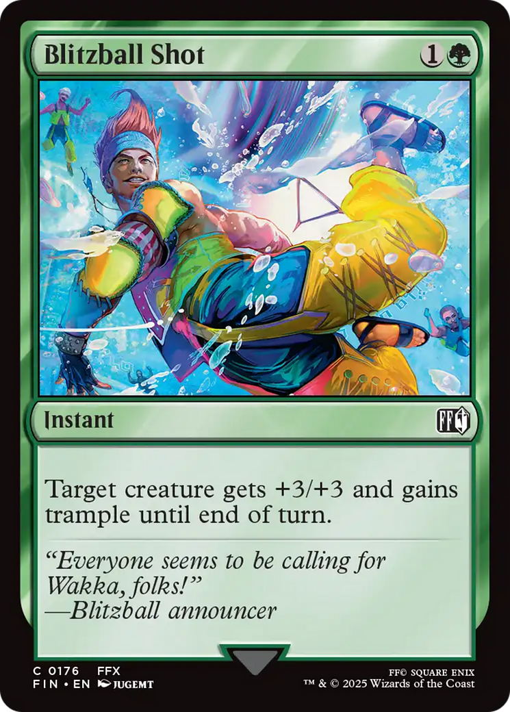 Blitzball Shot (FIN-176) - [FINAL FANTASY] Foil