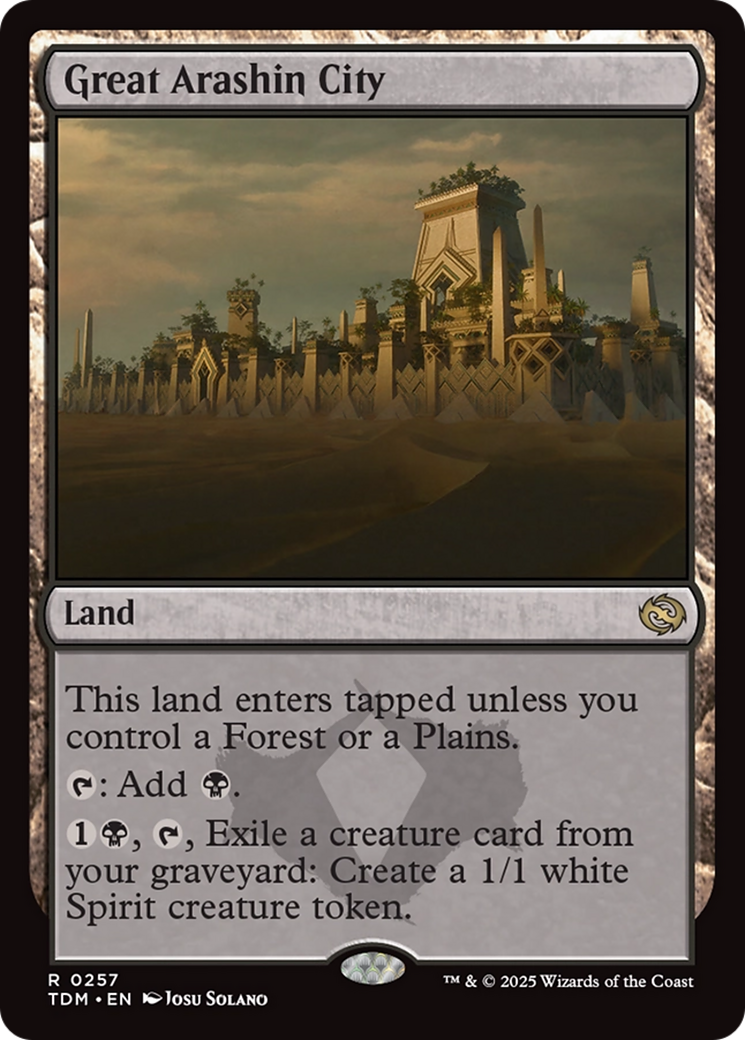 Great Arashin City (TDM-257) - [Tarkir: Dragonstorm]