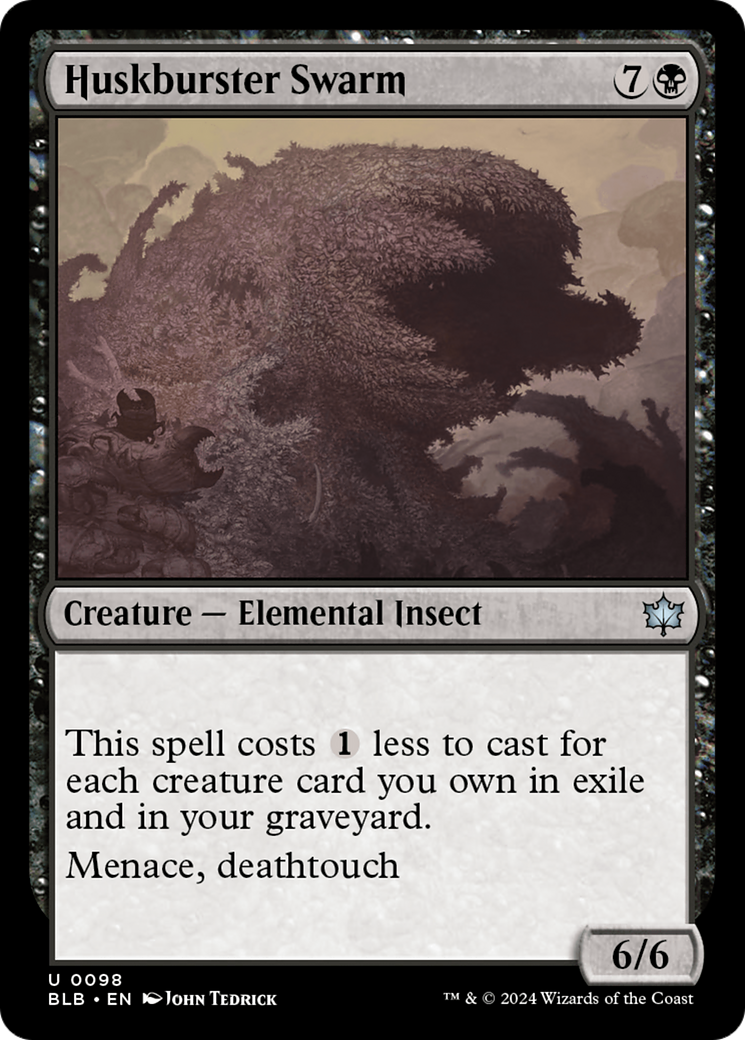 Huskburster Swarm (BLB-098) - [Bloomburrow]