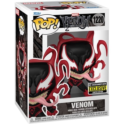 Venom Carnage Miles Morales Funko Pop! Vinyl Figure - Entertainment Earth Exclusive (Damaged Box)