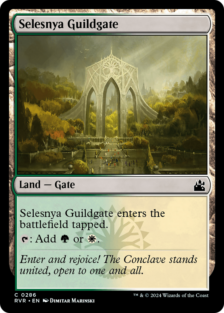 Selesnya Guildgate (RVR-286) - [Ravnica Remastered]