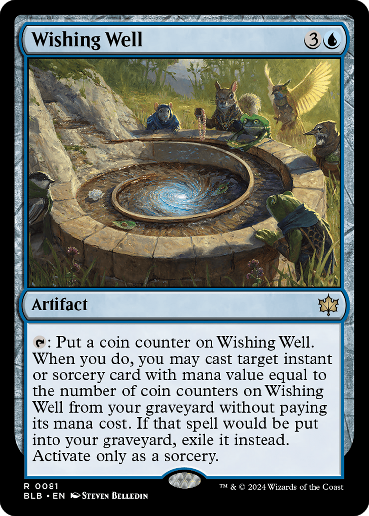Wishing Well (BLB-081) - [Bloomburrow] Foil