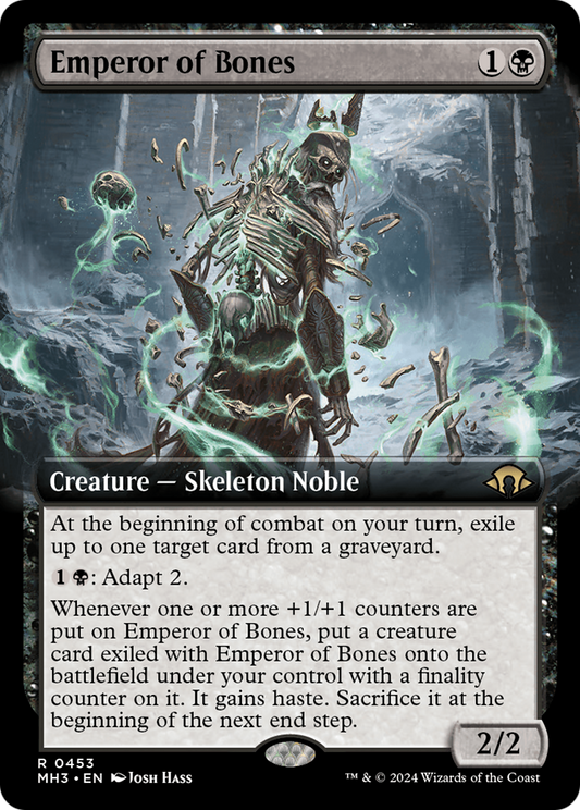 Empereur des Os (MH3-453) - [Modern Horizons 3] : (Art étendu) 