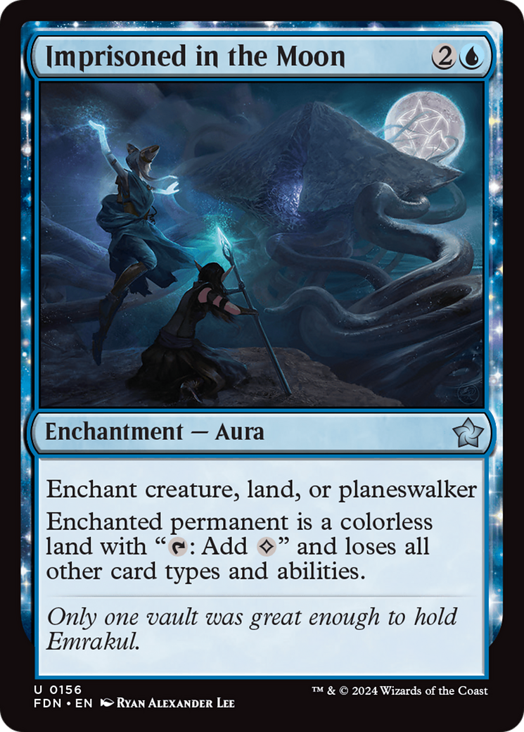 Imprisoned in the Moon (FDN-156) - [Foundations] Foil