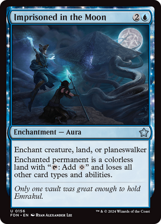 Imprisoned in the Moon (FDN-156) - [Foundations] Foil