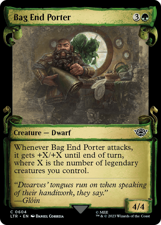 Bag End Porter (LTR-604) - [The Lord of the Rings: Tales of Middle-earth]: (Showcase)