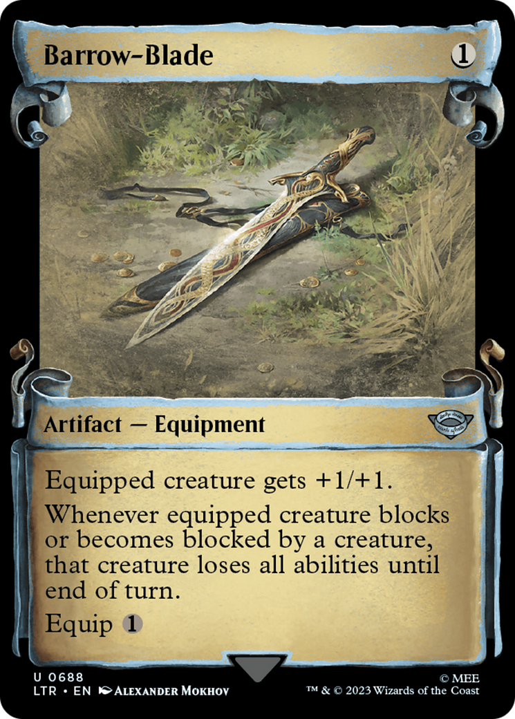 Barrow-Blade (LTR-688) - [The Lord of the Rings: Tales of Middle-earth]: (Showcase)