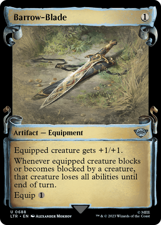 Barrow-Blade (LTR-688) - [The Lord of the Rings: Tales of Middle-earth]: (Showcase) Foil