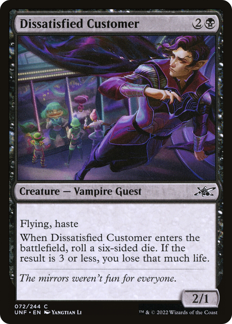 Dissatisfied Customer (UNF-072) - [Unfinity]
