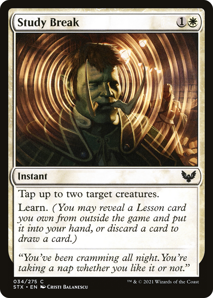 Study Break (STX-034) - [Strixhaven: School of Mages] Foil