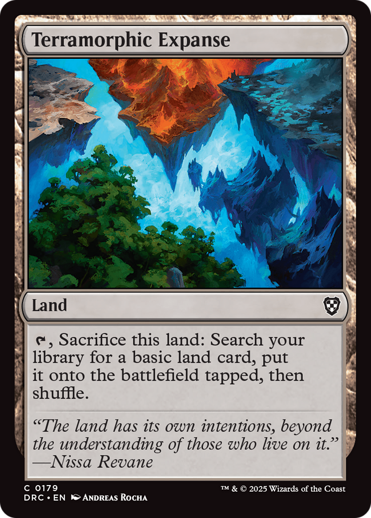 Terramorphic Expanse (DRC-179) - [Commander: Aetherdrift]