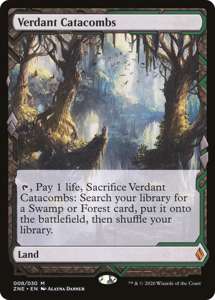 Verdant Catacombs (ZNE-008) - [Zendikar Rising Expeditions]