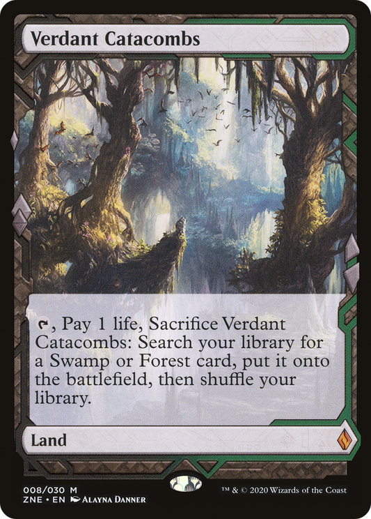 Verdant Catacombs (ZNE-008) - [Zendikar Rising Expeditions]