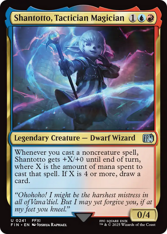 Shantotto, Tactician Magician (FIN-241) - [FINAL FANTASY] Foil
