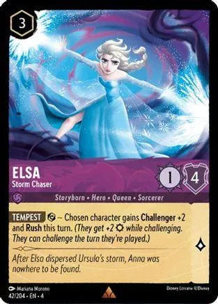 Elsa - Storm Chaser (42/204) Cold Foil - Ursulas Return - Emmett's ToyStop