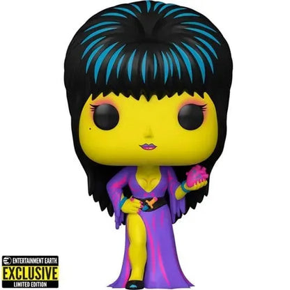 Elvira Black Light Funko Pop! Vinyl Figure - Entertainment Earth Exclusive - Emmett's ToyStop