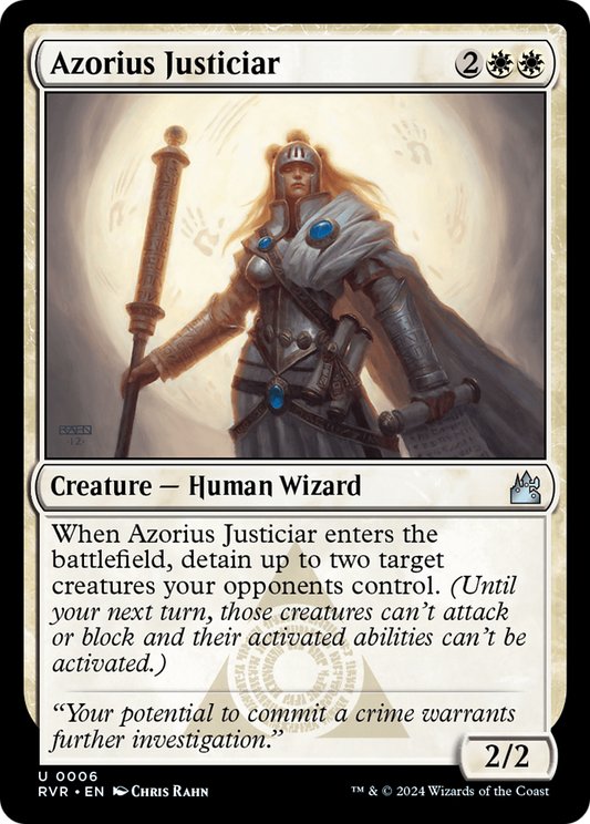 Azorius Justiciar (RVR-006) - [Ravnica Remastered]
