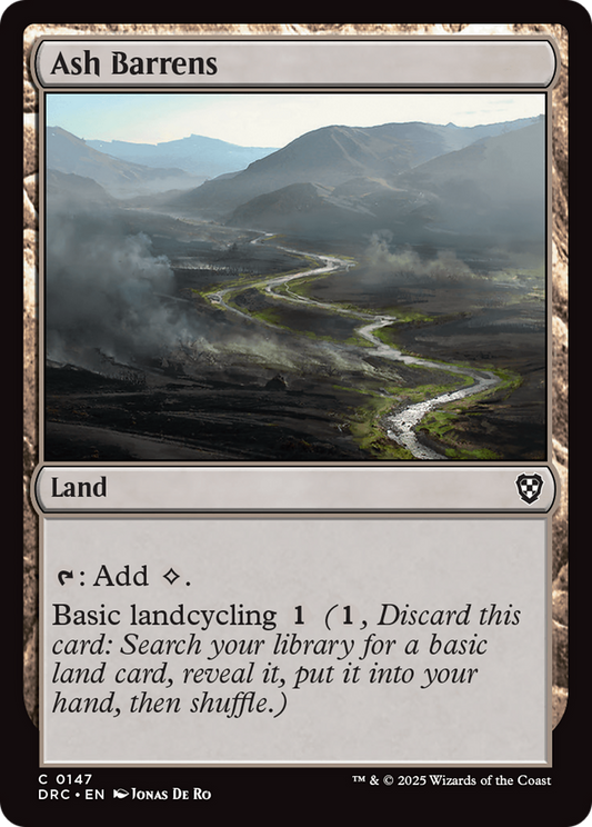 Ash Barrens (DRC-147) - [Commander: Aetherdrift]