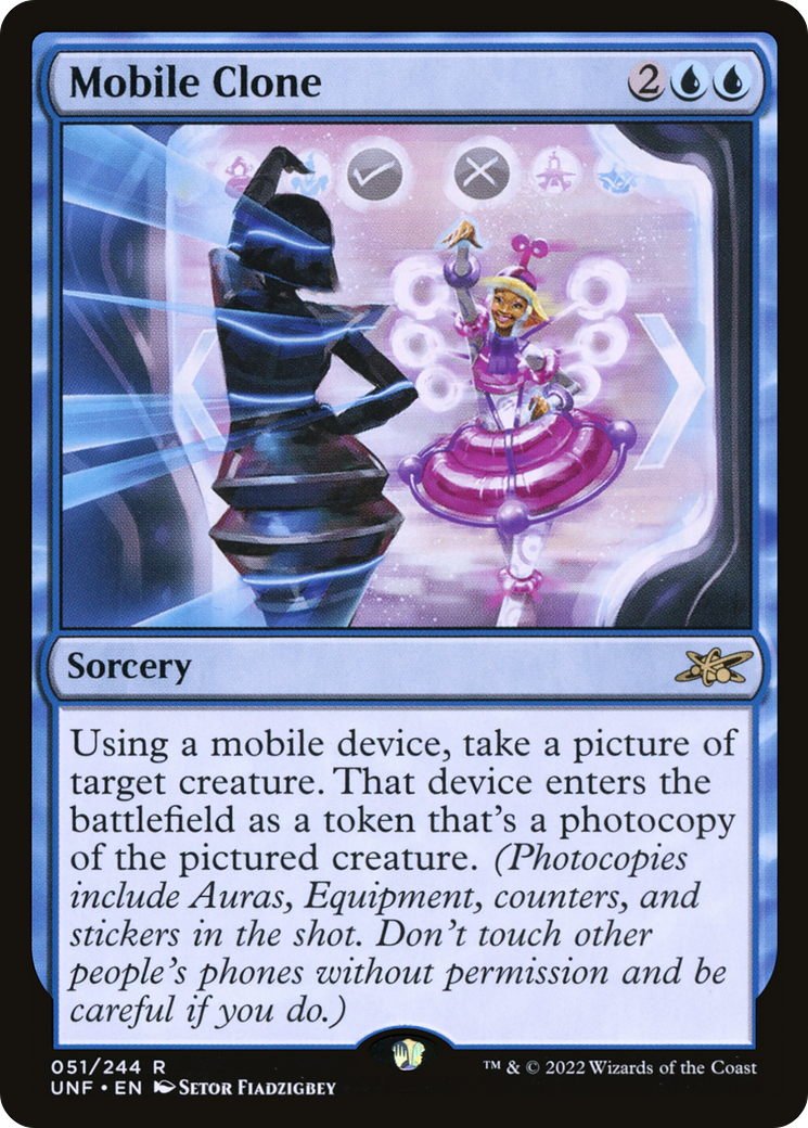 Mobile Clone (UNF-051) - [Unfinity] Foil