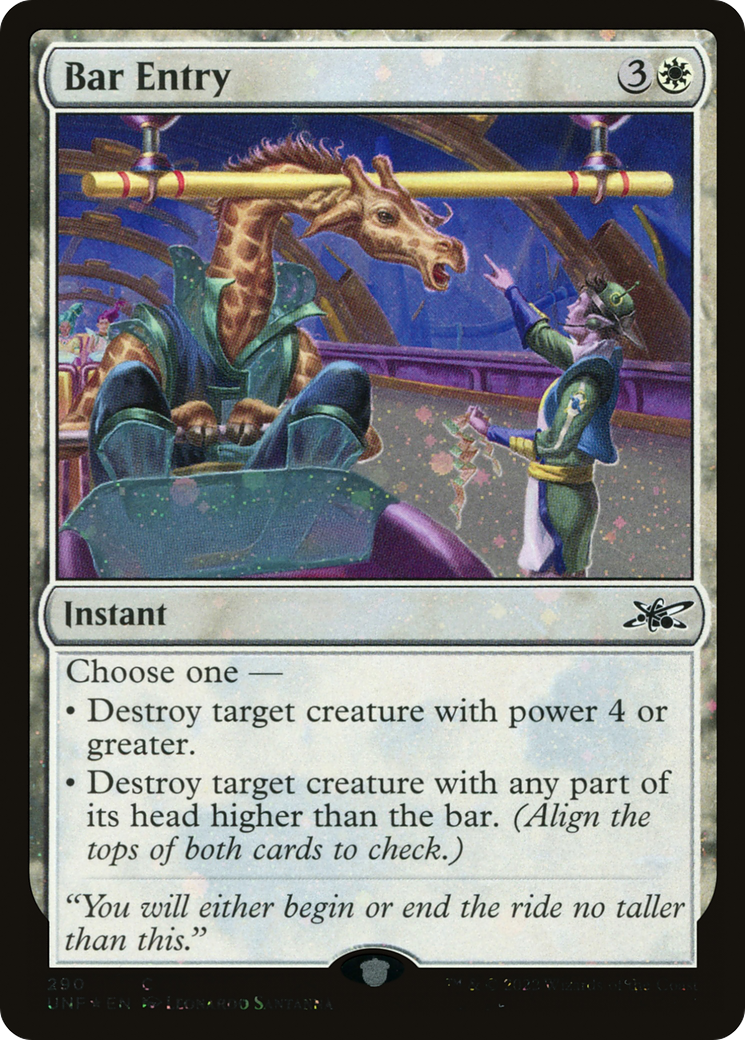 Bar Entry (UNF-290) - [Unfinity] Foil