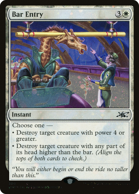 Bar Entry (UNF-290) - [Unfinity] Foil