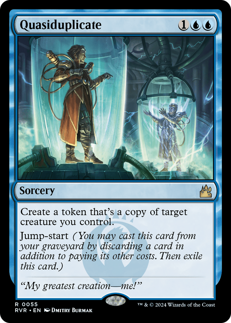 Quasiduplicate (RVR-055) - [Ravnica Remastered] Foil