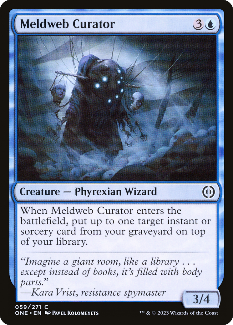 Meldweb Curator (ONE-059) - [Phyrexia: All Will Be One]
