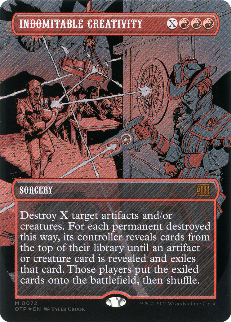 Indomitable Creativity (OTP-072) - [Breaking News] (Borderless) Foil