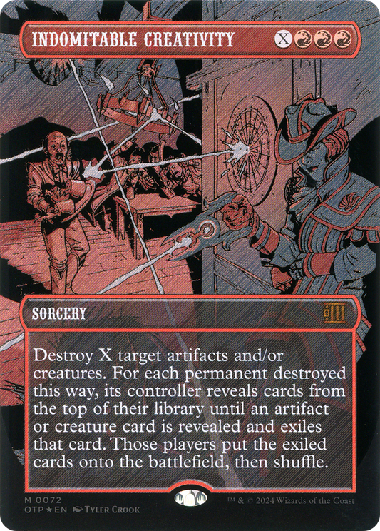 Créativité indomptable (OTP-072) - [Dernières nouvelles] (sans bordure) Foil 