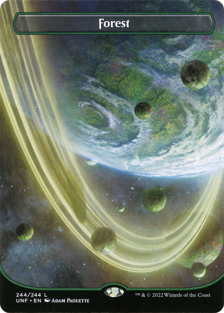 Forest (UNF-244) - [Unfinity] (Borderless) Foil