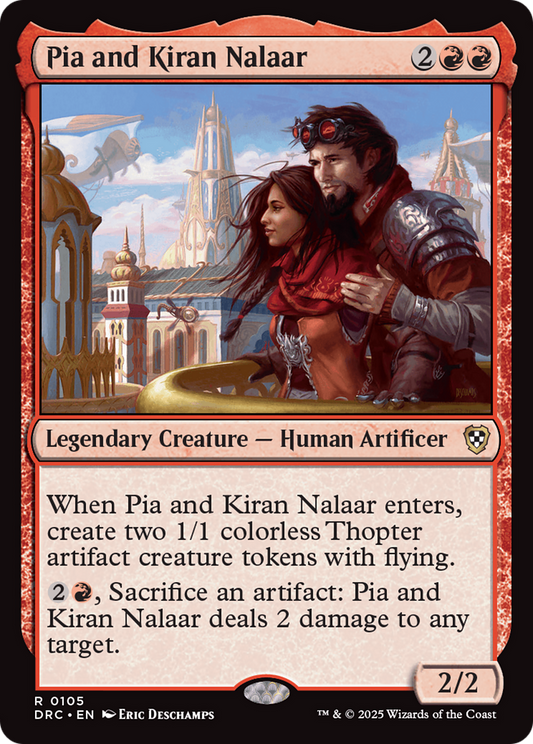 Pia and Kiran Nalaar (DRC-105) - [Commander: Aetherdrift]
